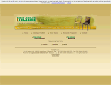 Tablet Screenshot of italsedie.com